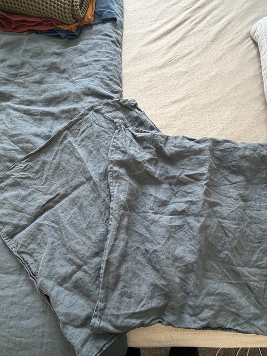 Zara Other - Zara Home Slate Blue Linen Pillow Sham